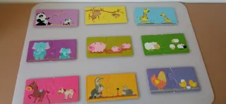 Lote Puzzles primera infancia.