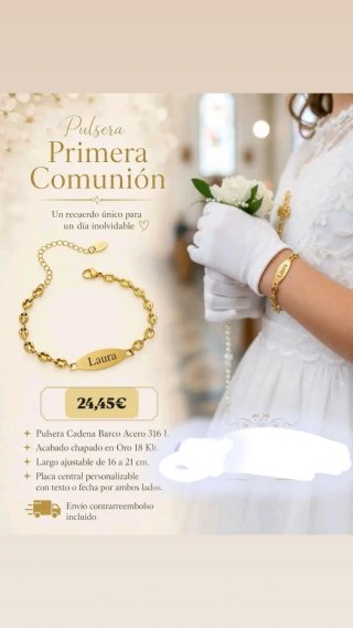 Pulsera de niña comunion