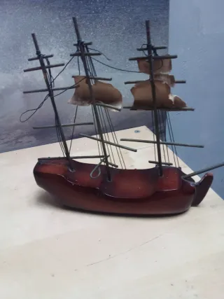 Maqueta Barco Madera Velero