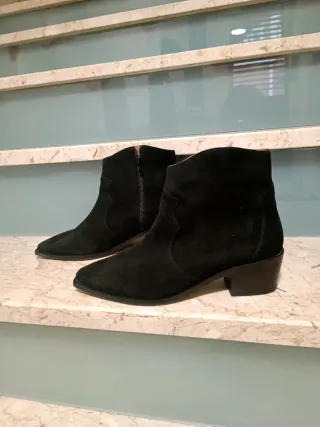 Stivaletti Geox neri tacco - Taglia 39