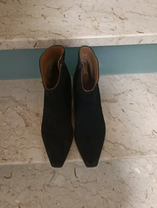 Stivaletti Geox neri tacco - Taglia 39