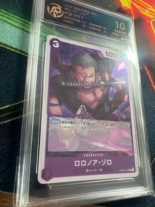 Carta One Piece Zoro OP09-076 R Graduada