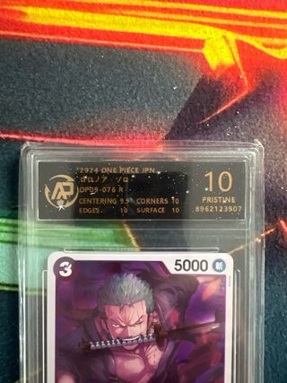 Carta One Piece Zoro OP09-076 R Graduada