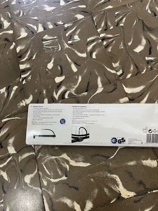 Inflador crivit manual Bicicleta con Manómetro