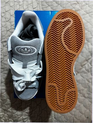 Adidas Campus 00s Gris Blanco Talla 37