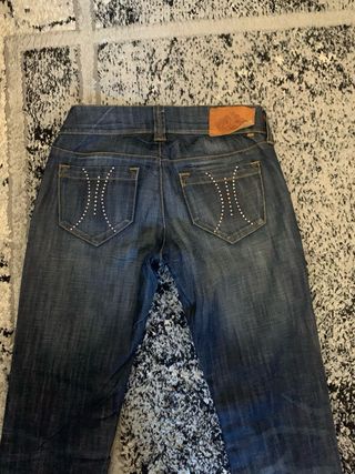 Pantalones Fornarina Pinup Y2K Vintage Azul