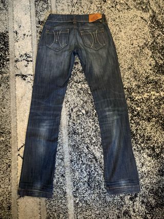Pantalones Fornarina Pinup Y2K Vintage Azul