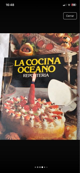 Lote de 4 libros de cocina
