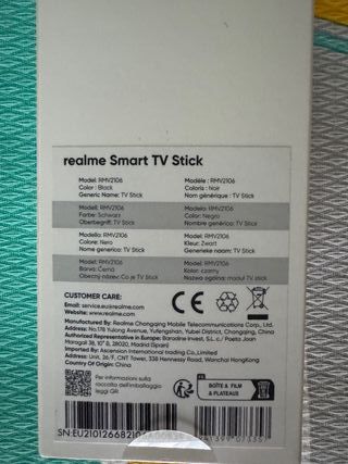 TV Samsung 24 T24D310EW + Realme TV Stick