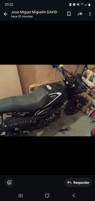 Moto Brixton Crossfire 125 XS Negra 1800€