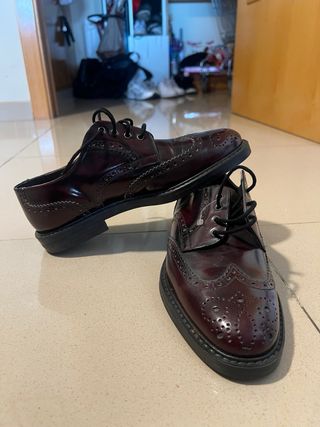 Zapatos cuero unisex 39 El Corte Inglés