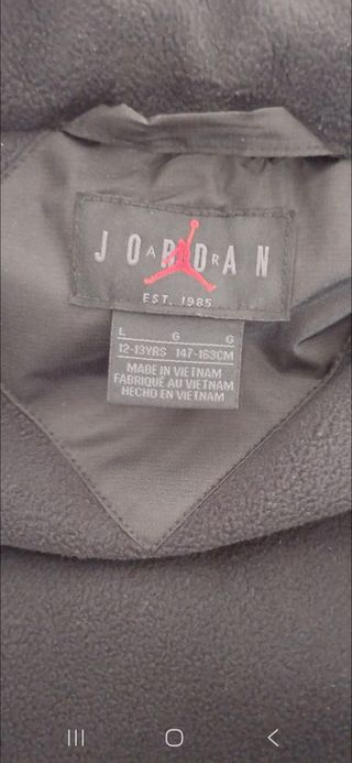 Chaleco Jordan Niño Talla 12/13