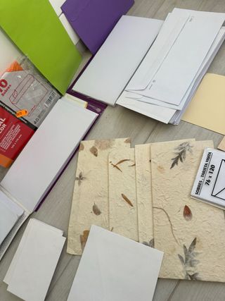Lote Sobres y Tarjetas