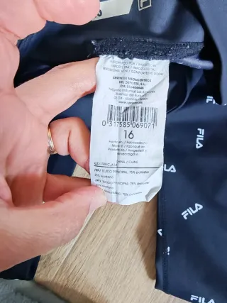 Conjunto deportivo Fila mujer negro