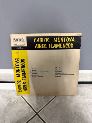 Vinile Carlos Montoya-Aires Flamencos