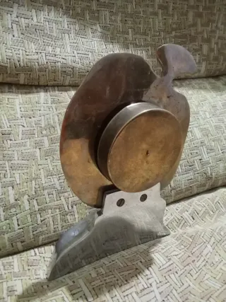 20CM SALVADOR DALI ANTIGUO RELOJ BRONCE ALUMINIO