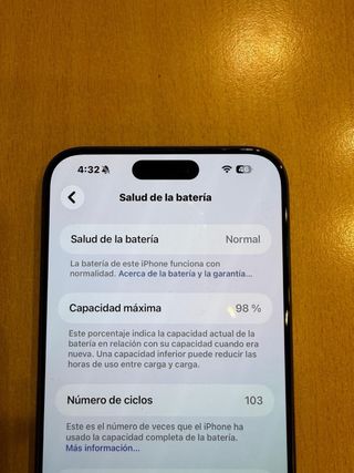 iPhone 15 Pro Max 256GB Negro Espacial