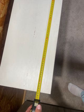 Mueble blanco de madera