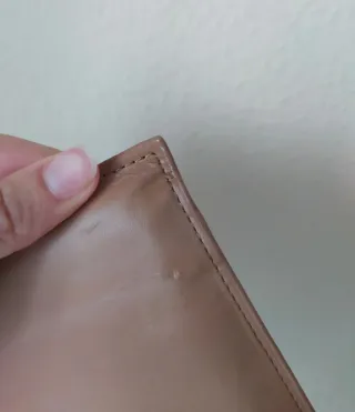 Funda portátil 35x25cm marrón claro