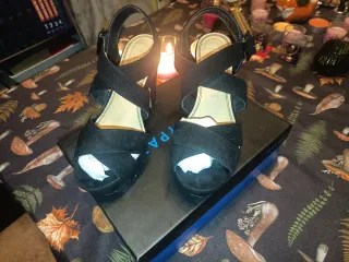 Sandalias AZ Negras Mujer