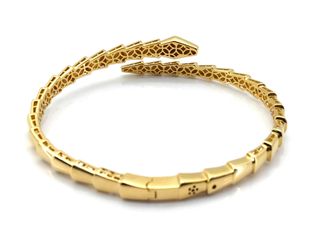 Pulsera Oro 18K tipo Bvlgari - Motivo Serpiente