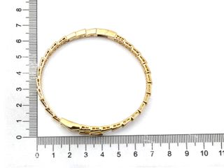 Pulsera Oro 18K tipo Bvlgari - Motivo Serpiente