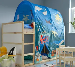 Dosel Cama Infantil IKEA Temática Océano,ballenas