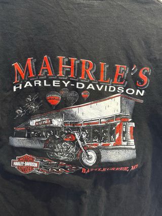 Camiseta Harley-Davidson Negra