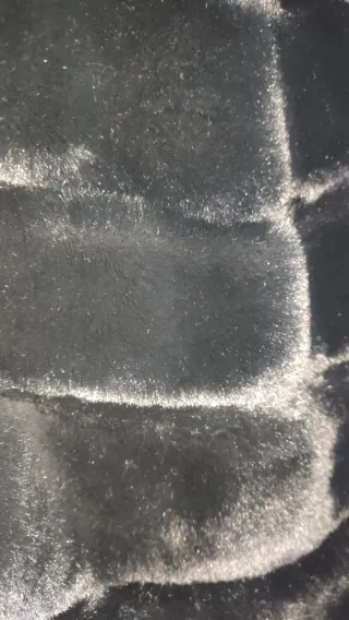 Gilet Pelliccia Sintetica Nero