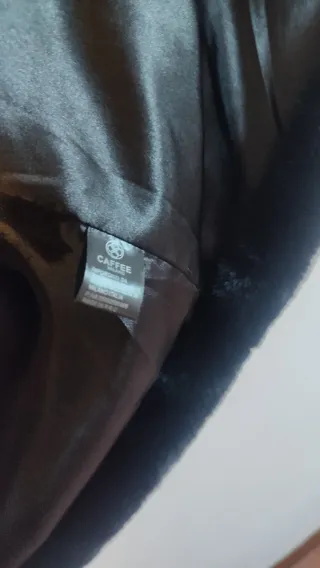 Gilet Pelliccia Sintetica Nero