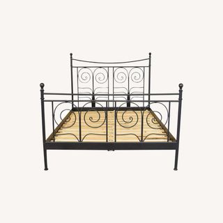 Estructura cama Ikea Noresund Metal Negra