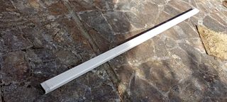 2 Canalones aluminio 2,75m y 2 curvas