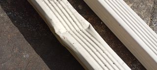 2 Canalones aluminio 2,75m y 2 curvas