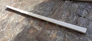 2 Canalones aluminio 2,75m y 2 curvas