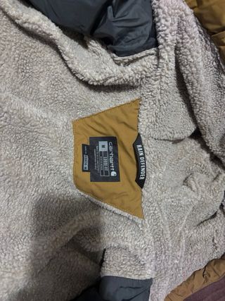 Chaqueta Carhartt acolchada marrón