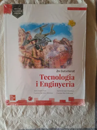 Libro de Tecnologia i Engenyeria, 2° bachillerato