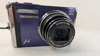 Olympus Mju 9000 Cámara Digital 12MP Azul/Plata