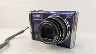 Olympus Mju 9000 Cámara Digital 12MP Azul/Plata