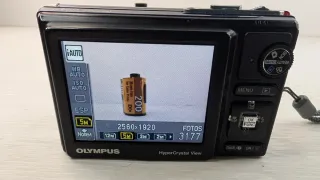 Olympus Mju 9000 Cámara Digital 12MP Azul/Plata