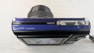 Olympus Mju 9000 Cámara Digital 12MP Azul/Plata