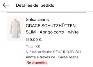 Chaquetón Salsa Beige Nuevo