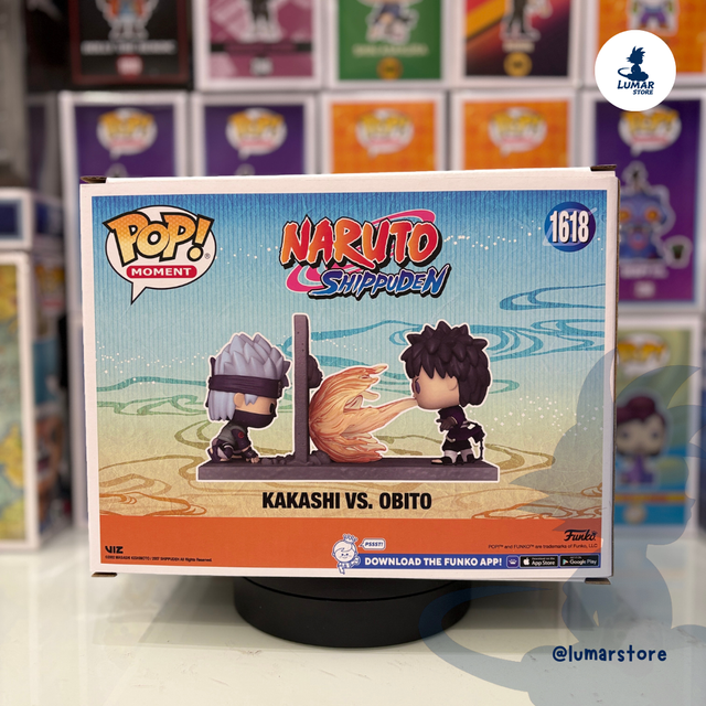 FUNKO POP! Moment 1618 Kakashi vs Obito Naruto