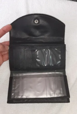Cartera Billetera Harley Davidson Negra