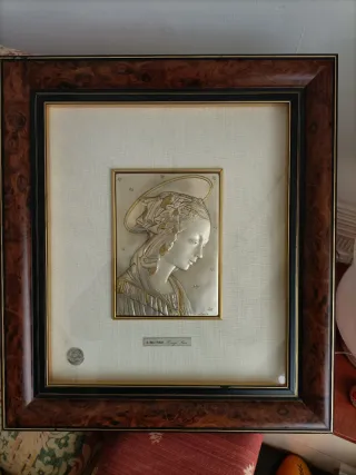 Quadretti in argento 20 euro cad.