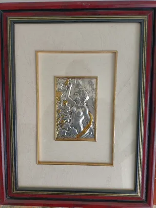 Quadretti in argento 20 euro cad.