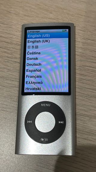 iPod Nano 8 GB Plata