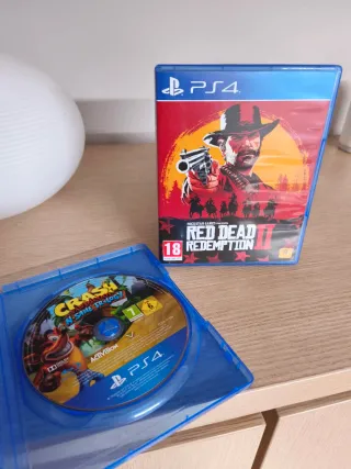Red Dead Redemption 2 + Crash Bandicoot PS4