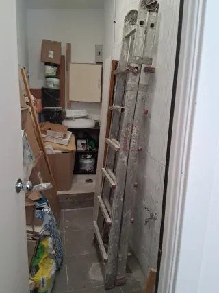 Escalera de construcción multiusos