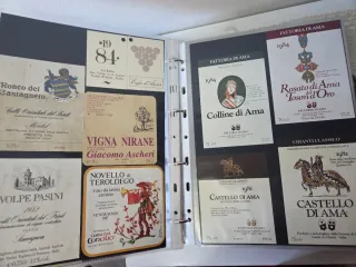 Album Vintage Etichette Vini Anni '70/'80/'90