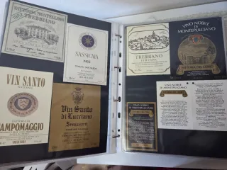 Album Vintage Etichette Vini Anni '70/'80/'90